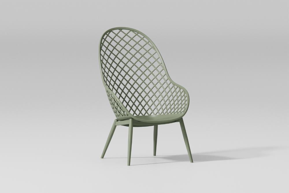 Sala de Exterior Salerno, Verde Olivo