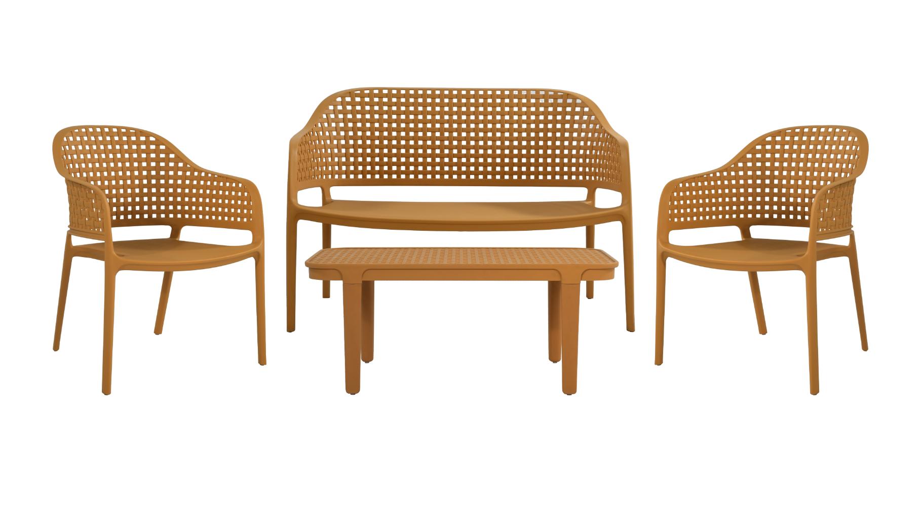 Sala de Exterior Amalfi, Naranja