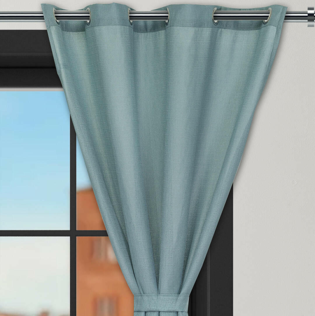 Cortina Ramia Verde Ancestral Argolla 2,60 X 2,20 Aprox.