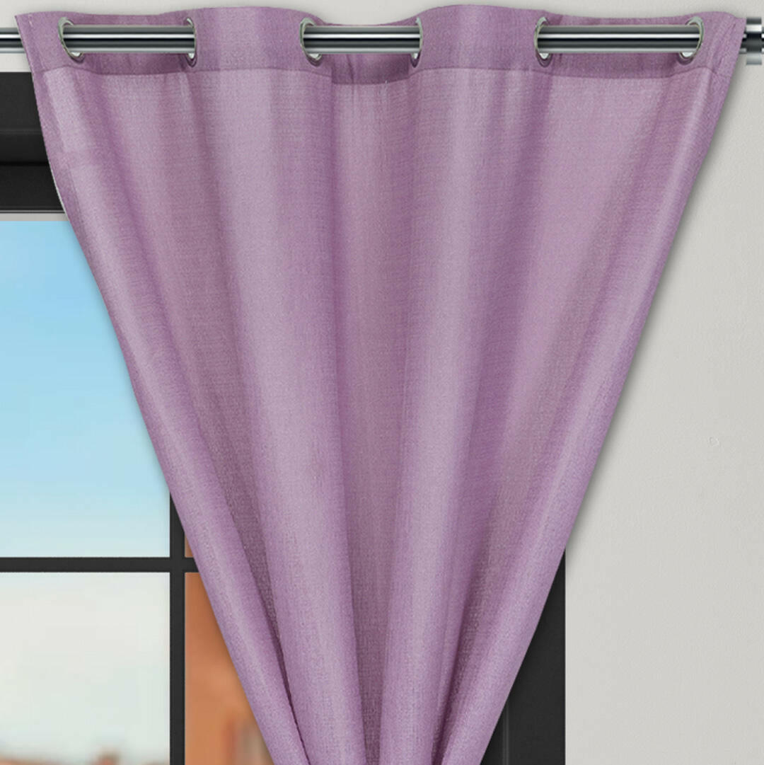 Cortina Ramia Rosado Ancestral Argolla 2,60 X 2,20 Aprox.