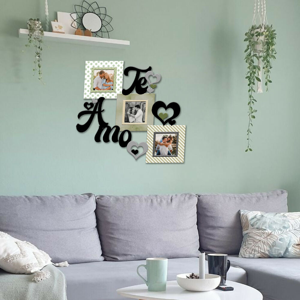 triptico 10x10  Ref te amo ambiente verde