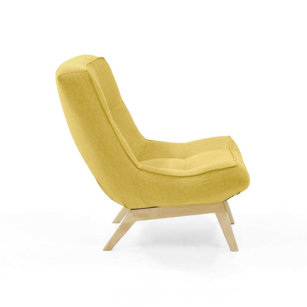 Poltrona Samoa 77x88x87 Tela Mostaza