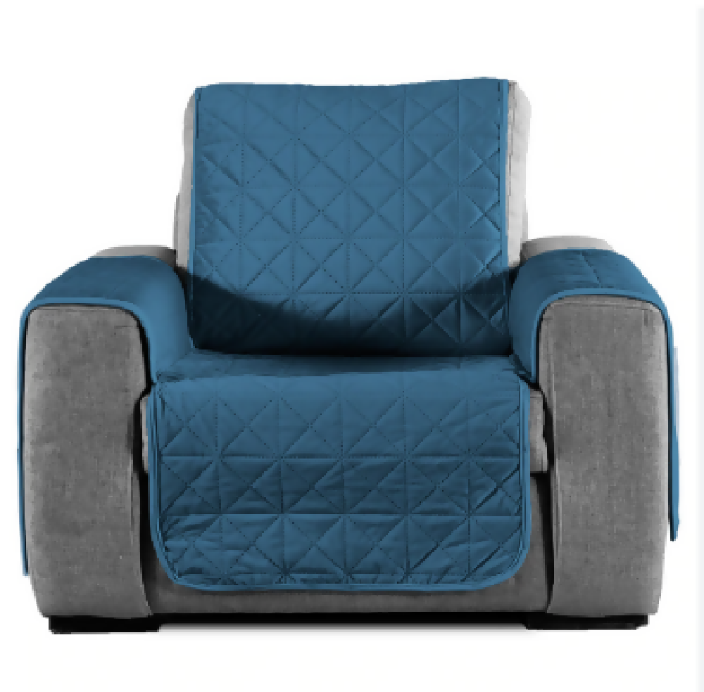 Protector Loveseat para Sofá de 1 Puesto, Color Azul - Envío Gratis 86689-1