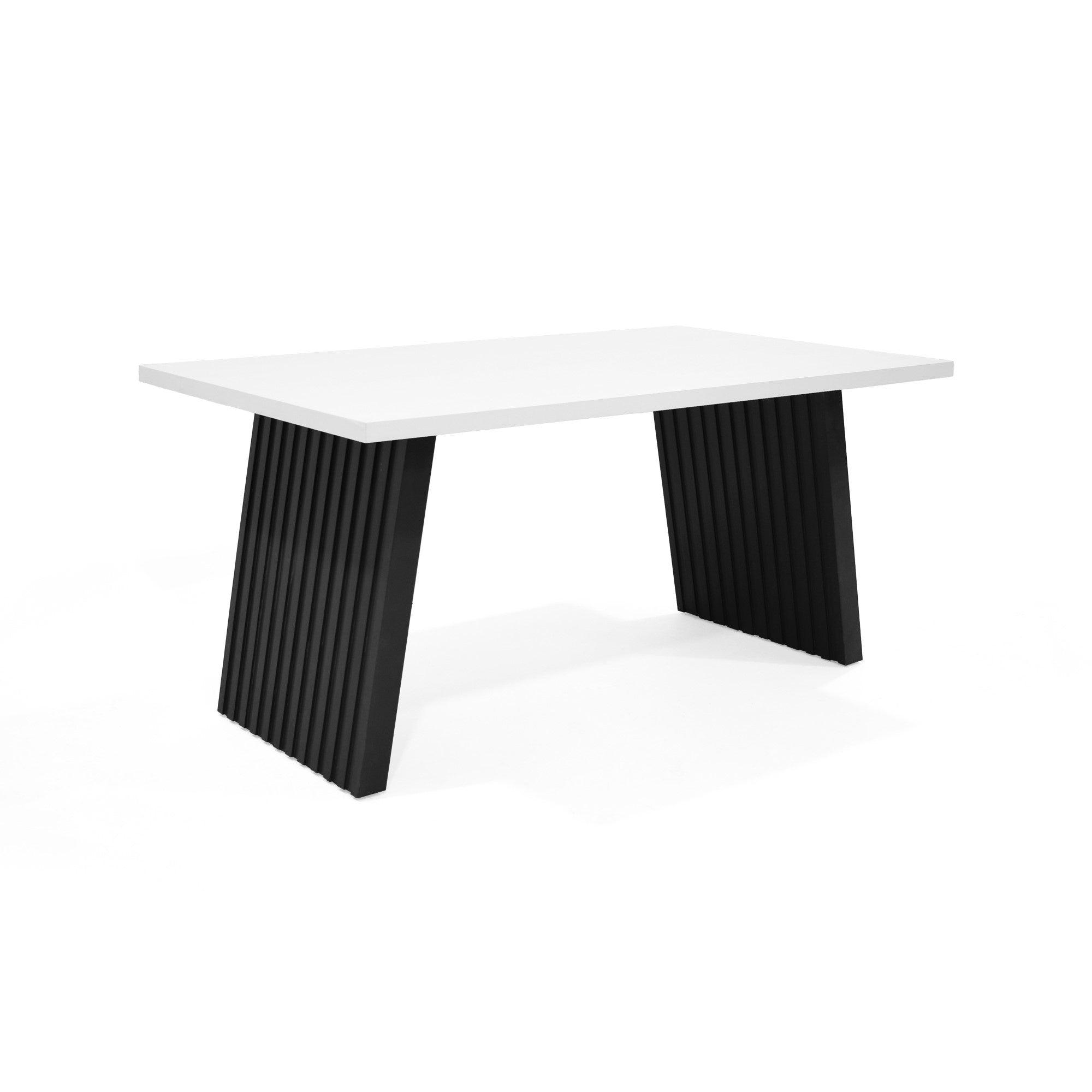 Mesa de Comedor Aragon 4 Puestos Blanco