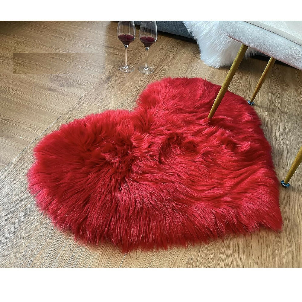 Tapete Corazon Palo de Rojo 1
