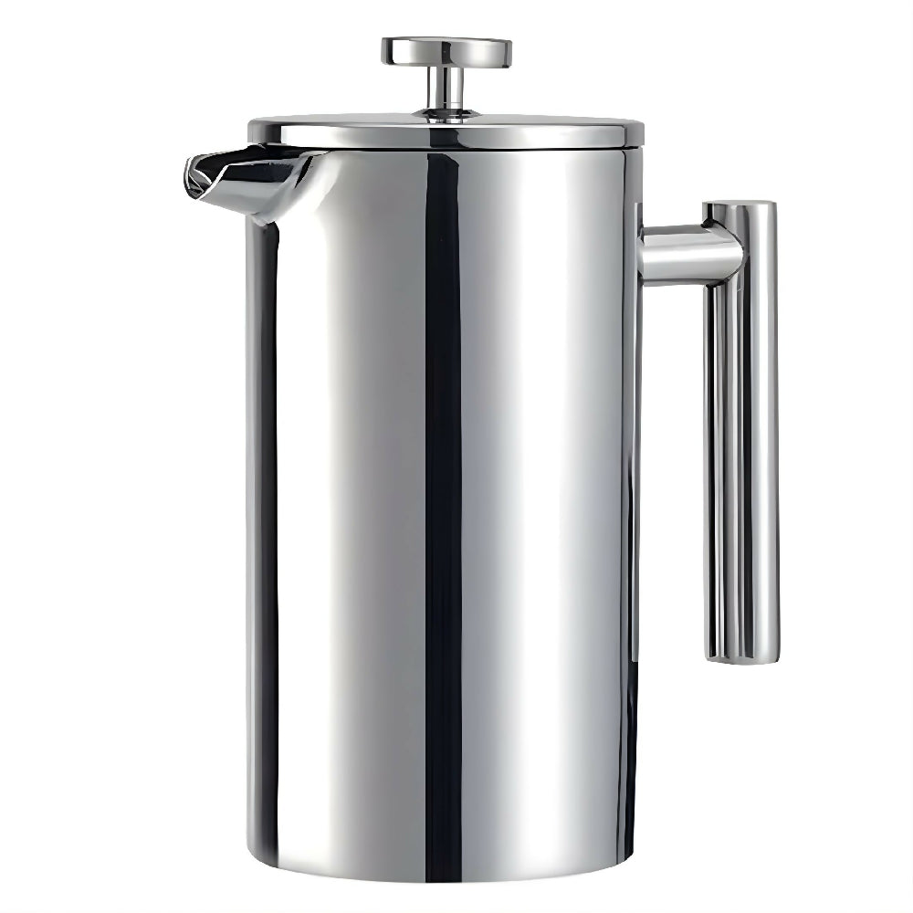 Cafetera De Prensa Francesa De Acero Inoxidable 350ml Con Doble Pared Térmica