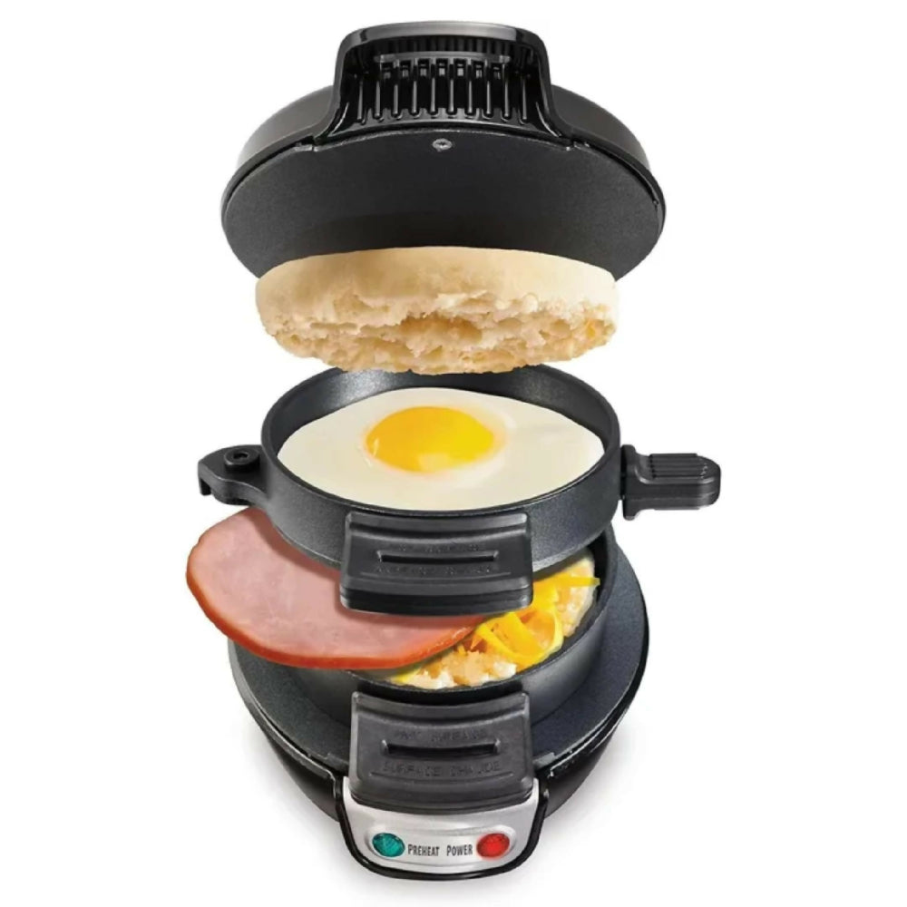 Máquina Para Hamburguesas Sokany SK-08033 De 800W Con Placas Antiadherentes