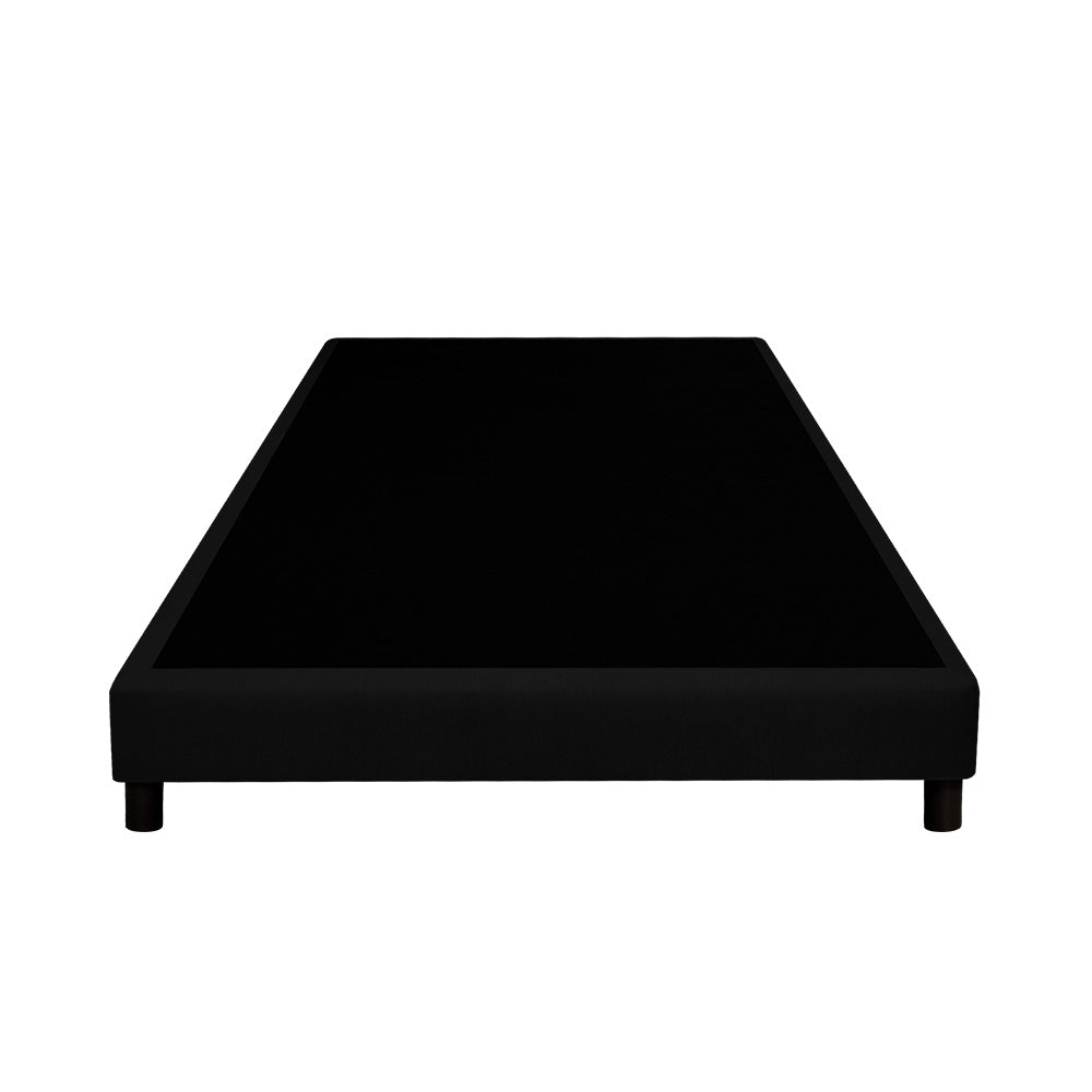 Base Cama Spring Niebla Negro 140X190