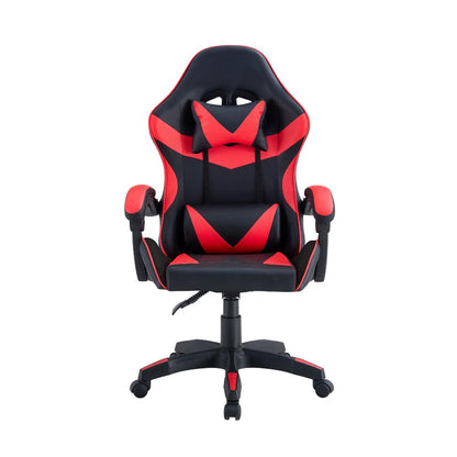 Combo para Oficina Greci, Rojo y Negro, Incluye Silla y Escritorio Gamer