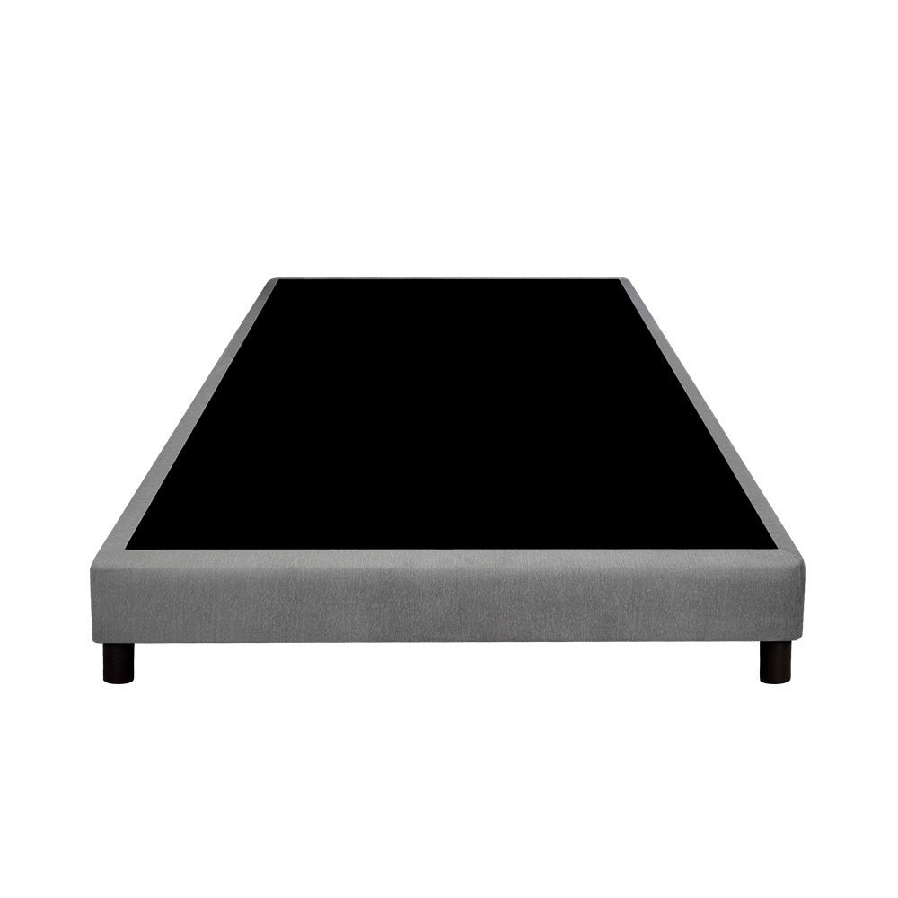 Base Cama Spring Niebla Gris 100X190