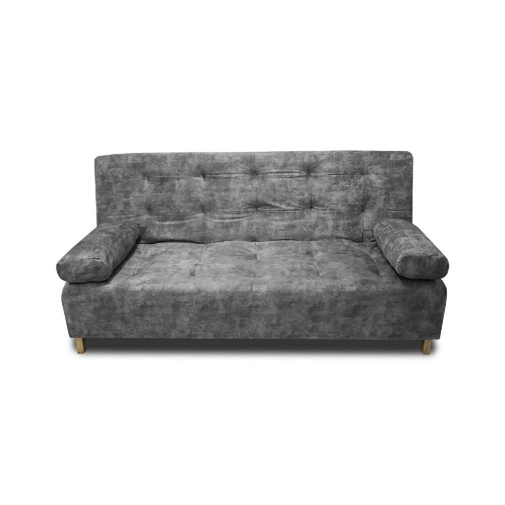 Sofá Cama Seiler Tela Amigable Con Mascotas 180X94X80 Cm Gris