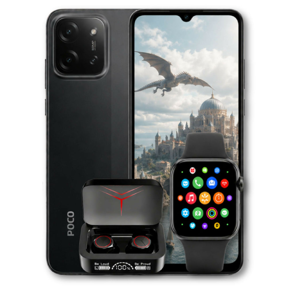 Celular Xiaomi POCO C85 256gb 8gb Ram Negro Obsequio Incluido