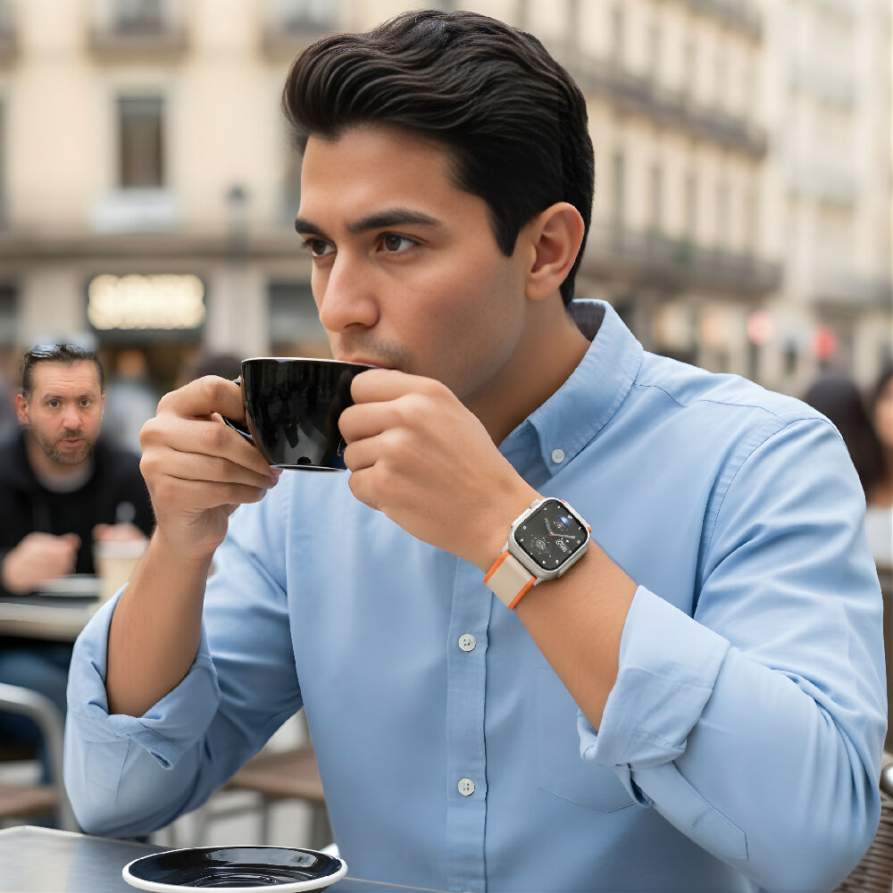 Smartwatch H10 Ultra Plus Mobulaa Bluetooth Reloj Inteligente Con Pantalla Grande, Notificaciones Y Batería Duradera