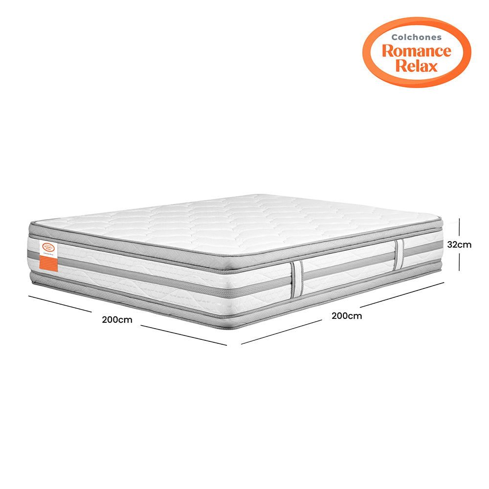 Colchón Rr Dinamic Pedic 200X200X32, King