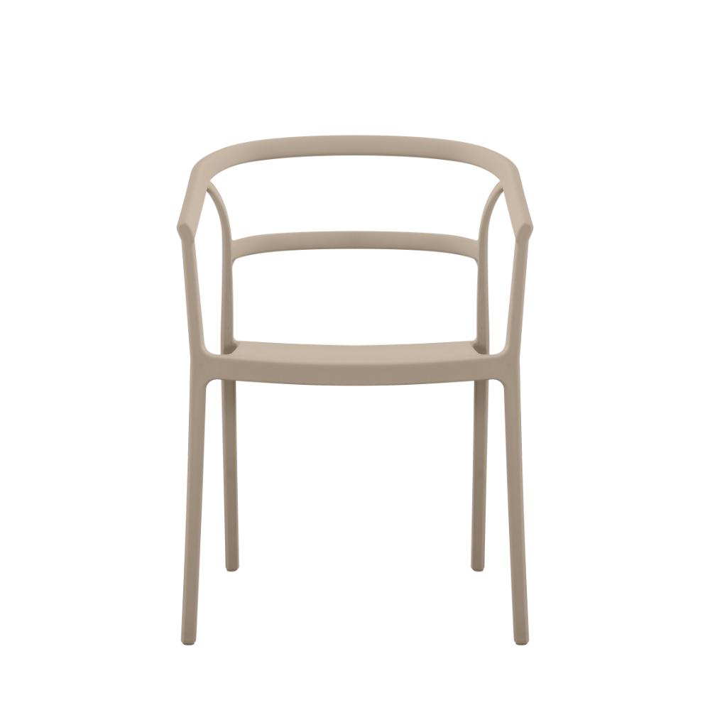 Combo Edron, Incluye una Mesa y 4 Sillas Color Taupe