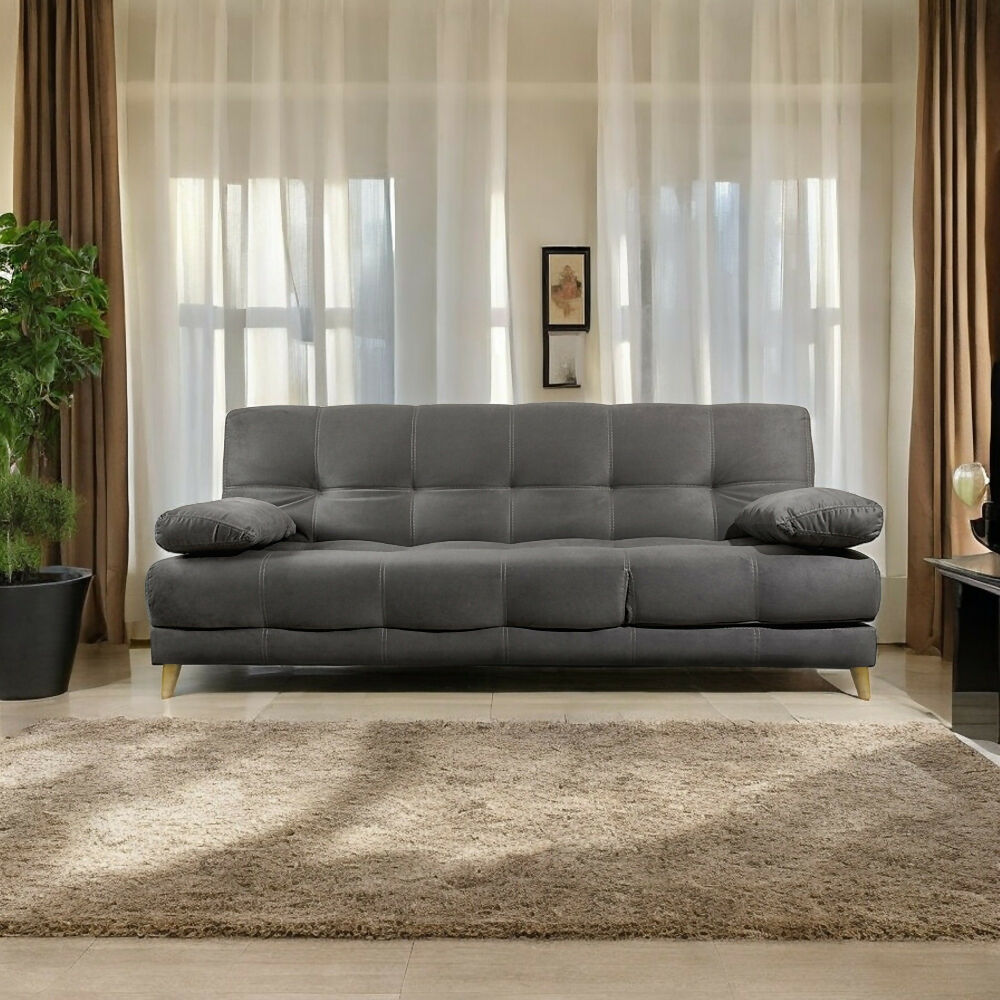 Sofa cama 5 Posiciones Martins Tela Gris