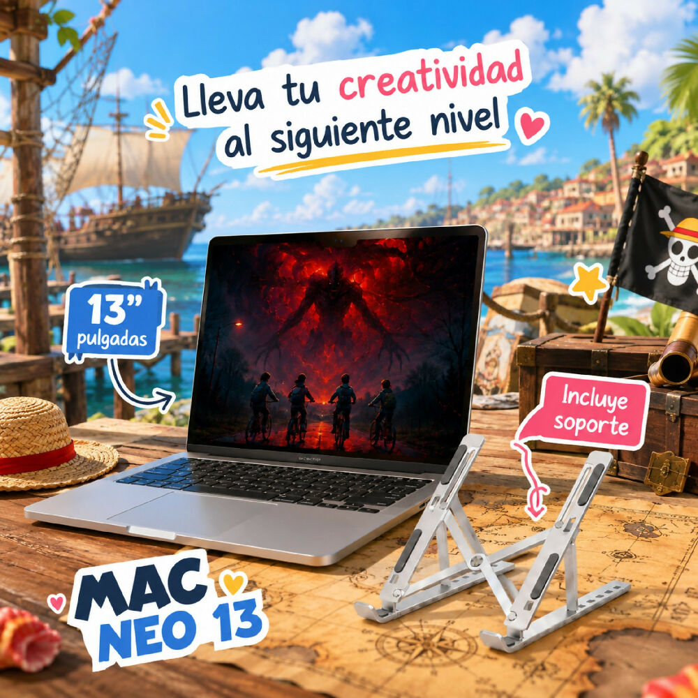 Macbook 13 Pulgadas A18 Pro 256gb Laptop Apple Con Potencia Extrema Plateado + Obsequio