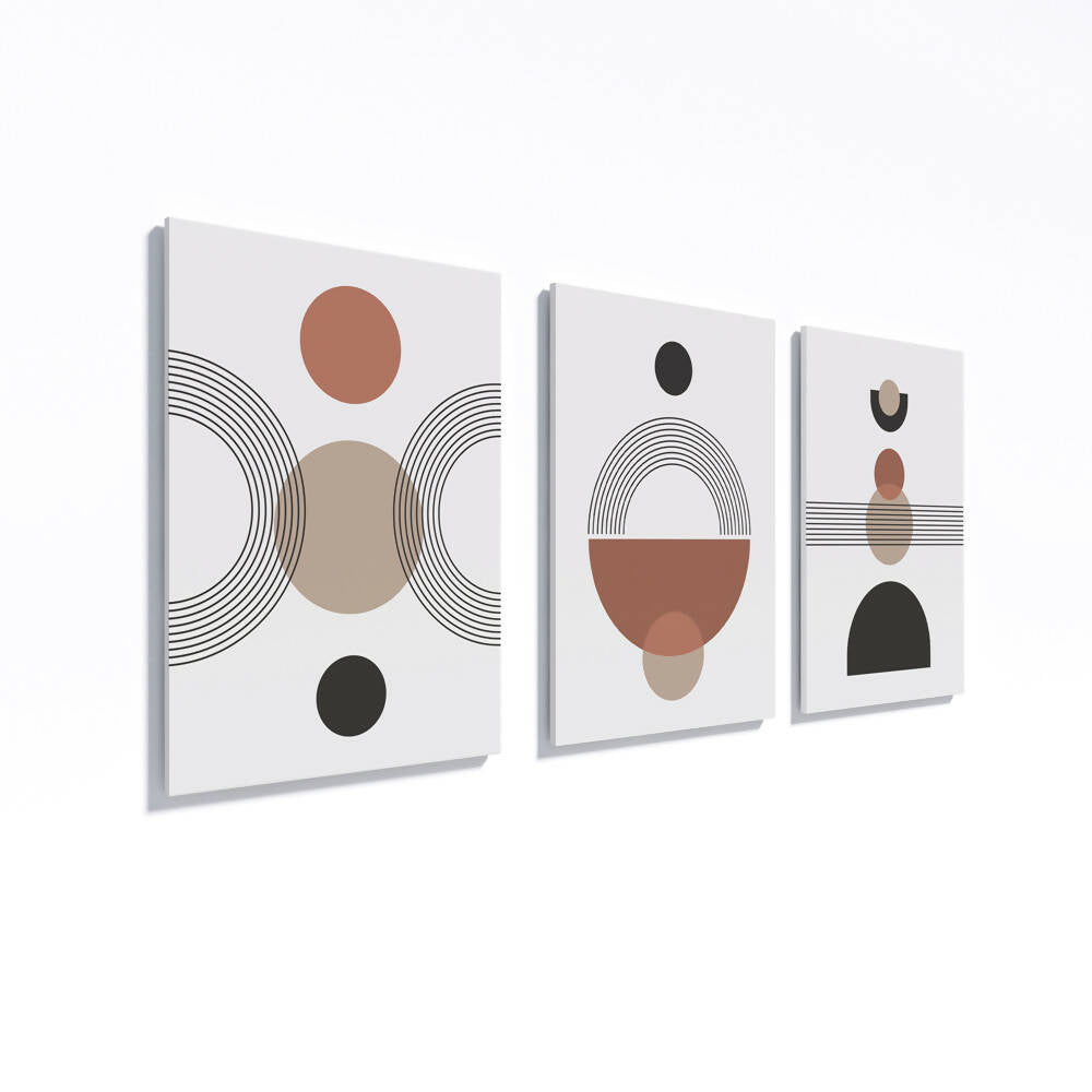 Tríptico Armonía 37 cm × 50 cm