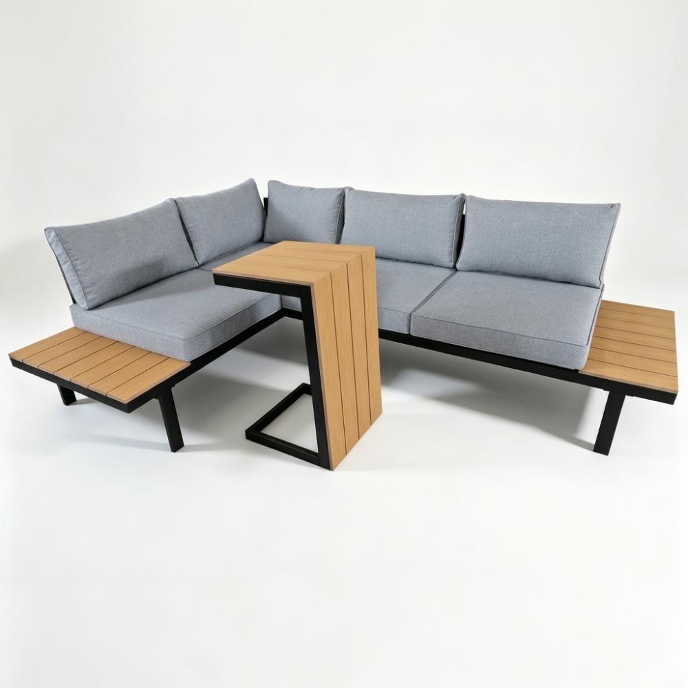 Set de Terraza Metrópolis, Gris, Diseñado Especialmente para Exteriores Modernos