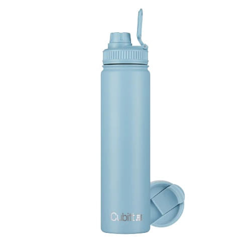 Botella Deportiva Termo Mantiene Frío Caliente Azul Cubitt