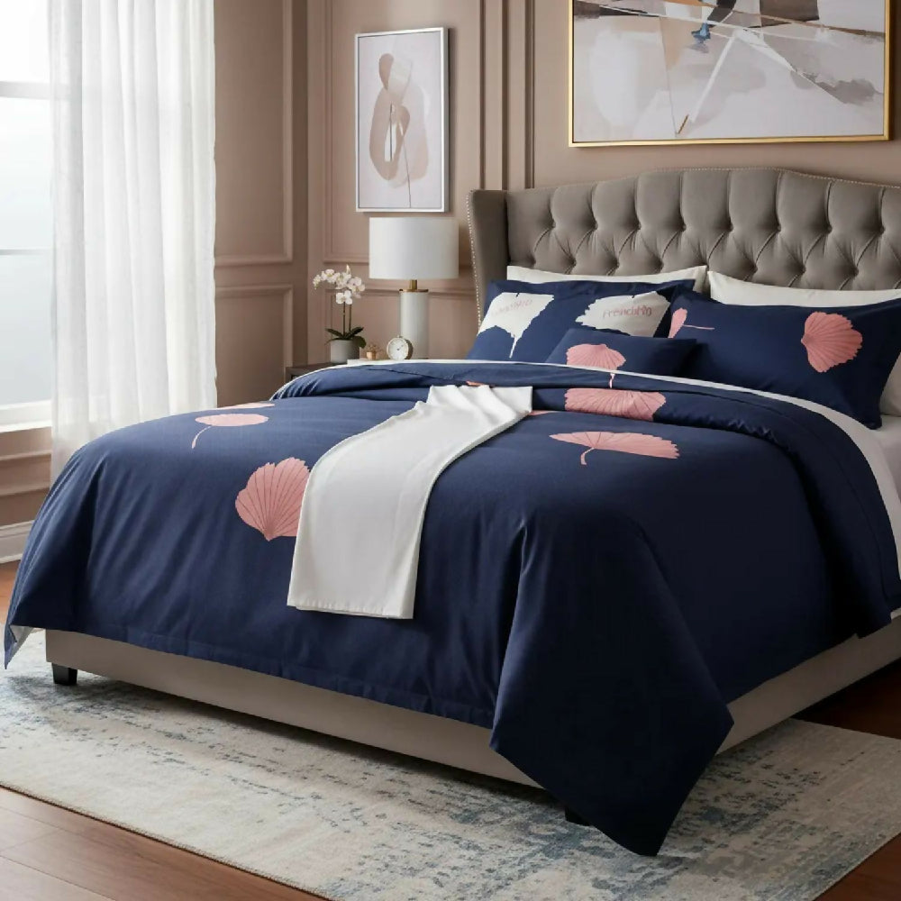 Juego de Sábanas Cama Sencilla 300 Hilos 100% Algodón Diseño Kioto