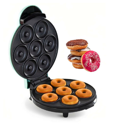 Máquina Para Hacer Donas Eléctrica Antiadherente Hace 7 Donas