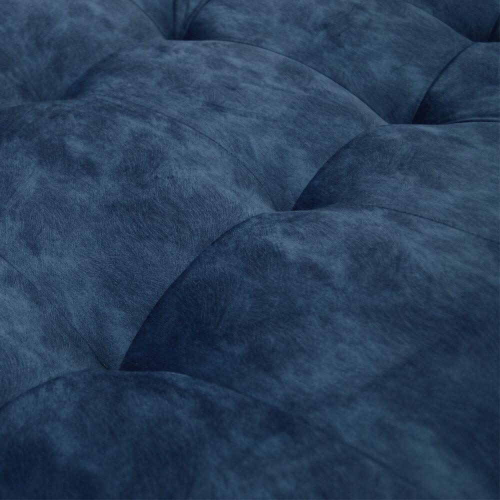 Sofa cama 5 posiciones Agassi Tela Azul - Incluye Cojines