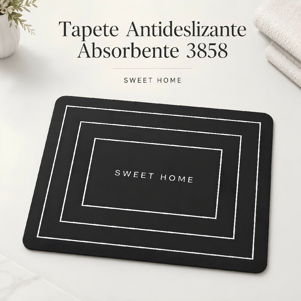 Tapete Antideslizante De Suelo Absorbente Con Base Segura Para El Hogar
