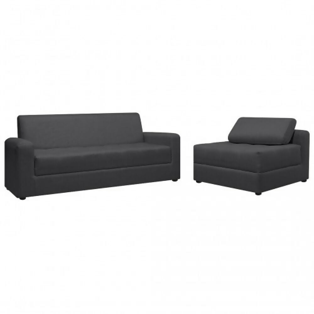 Sofá Alondra En L Antifluido Gris