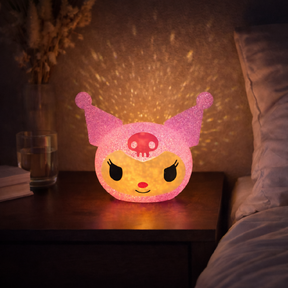 Lámpara de Noche Kuromi YL200 Iluminación Suave con Estilo Único