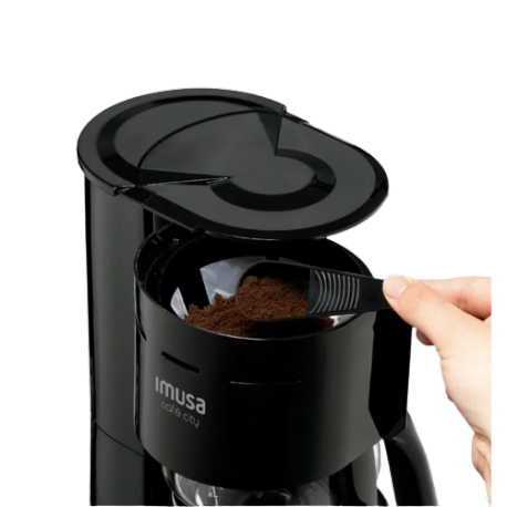 Cafetera Imusa City 6 Tazas, Negro