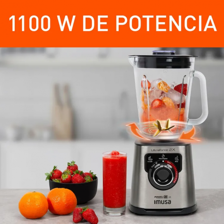Licuadora Imusa Profesional Imusa Ultraforce 2X Silver , Gris