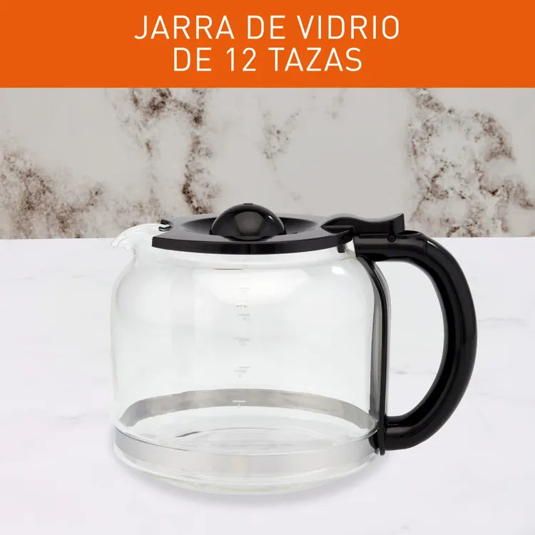 Cafetera Imusa 12 Tazas Cafecity Xl , Negro