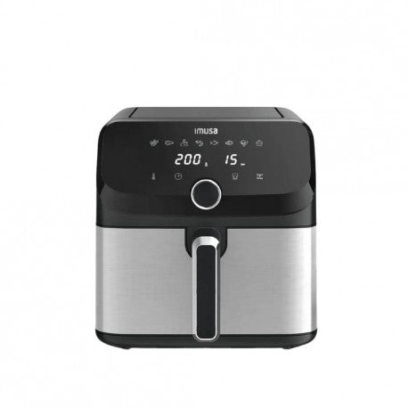 Freidora de Aire Imusa Easy Fry Mega 7,5L Digital, Plateado