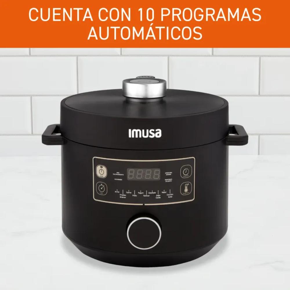 Olla Multiusos Imusa 5L Pro , Negro