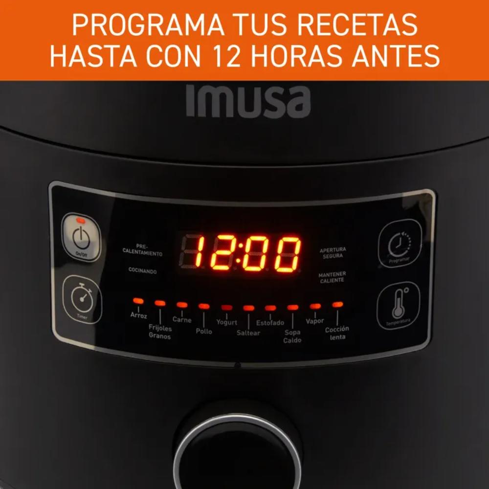 Olla Multiusos Imusa 5L Pro , Negro