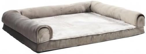 Tienda Basics Sofá ortopédico de espuma para sala de estar, cama para perros y...