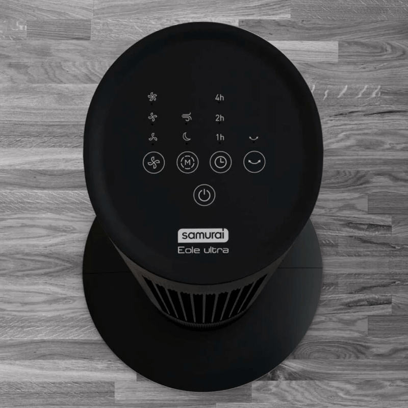 Ventilador Samurai Eole Ultra, Negro