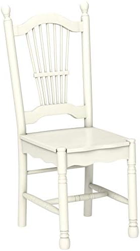 East West Furniture DOC-LWH-W Dover - Sillas de comedor de madera con respaldo...