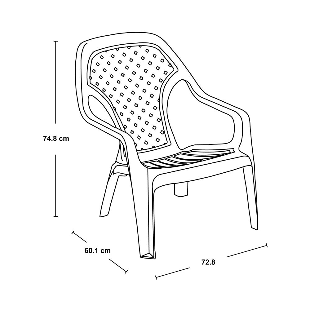 Silla Playera Blanca