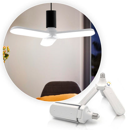Bombillo Lámpara Led Plegable 3 Aspas Eco Amigable LX043