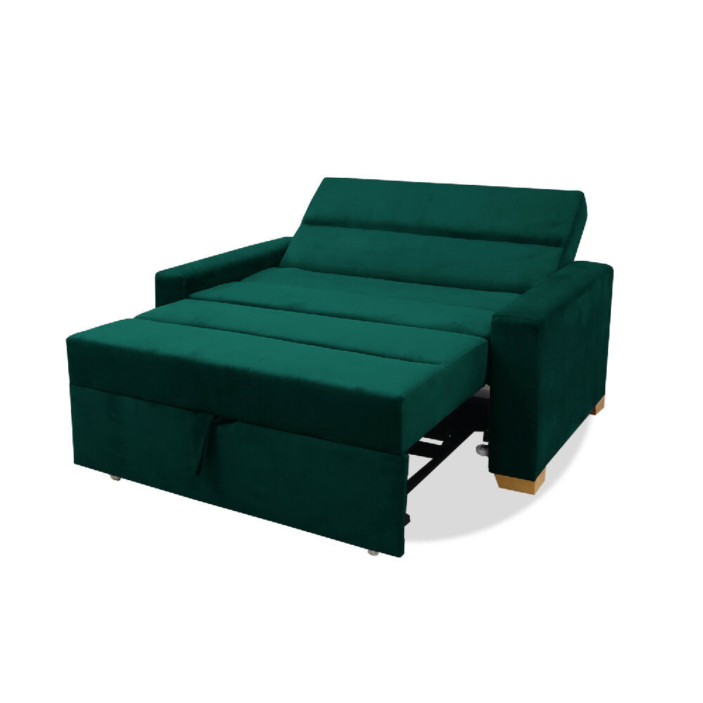 Sofacama Vogel Multifuncional Carrito Verde + Cojines Decorativos