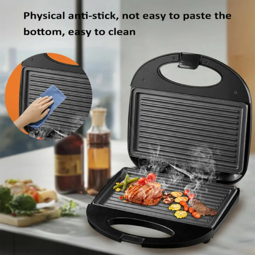 Sanduchera Sokany SK-08110 De 800W Con Placas Antiadherentes