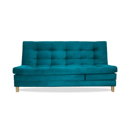 Sofacama Bieri 5 posiciones Reclinable Turquesa