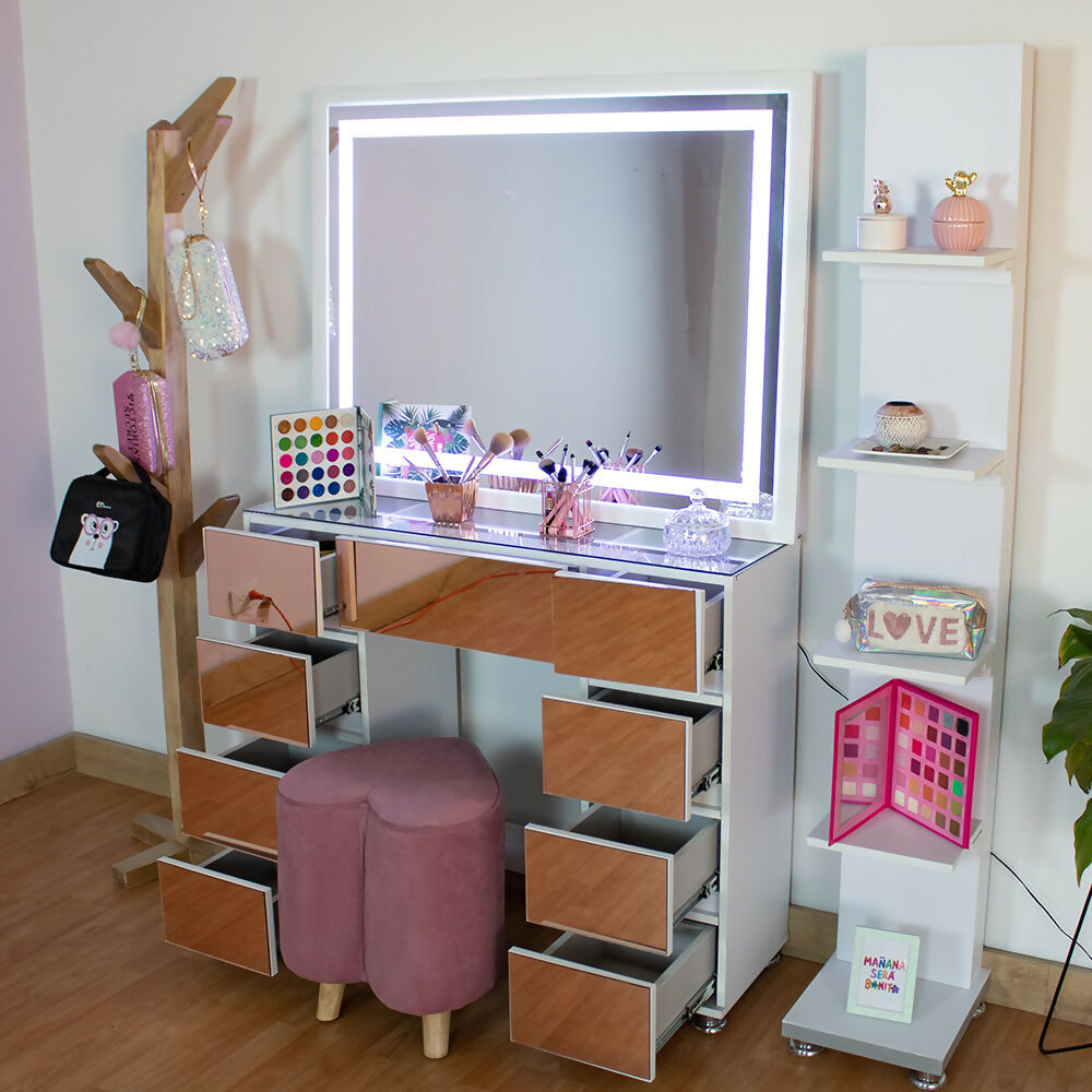 Jazmín 105 led Oro Rosa