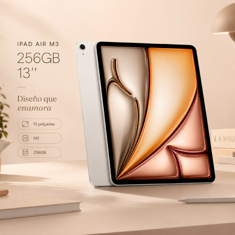 Tablet Apple iPad Air 13'' M3 256gb Diseño UltraDelgado Plateado