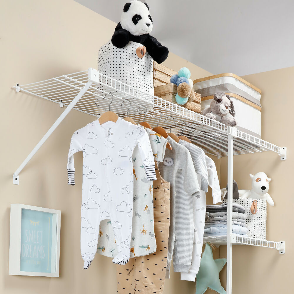 Closet Classic Modular en Acero Rejiplas Alta Resistencia color blanco