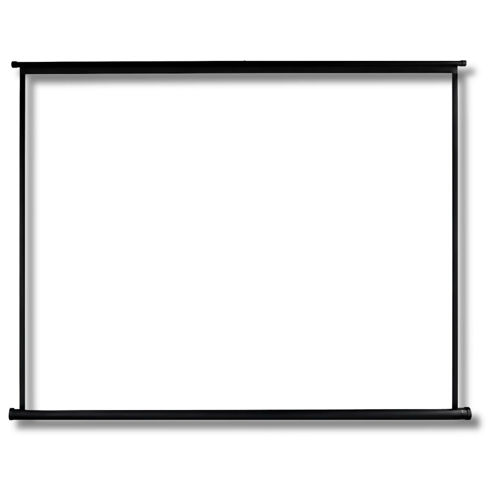 Pantalla 60 Plg Para Proyector Blanca Anti Luz Con Soporte Incluido