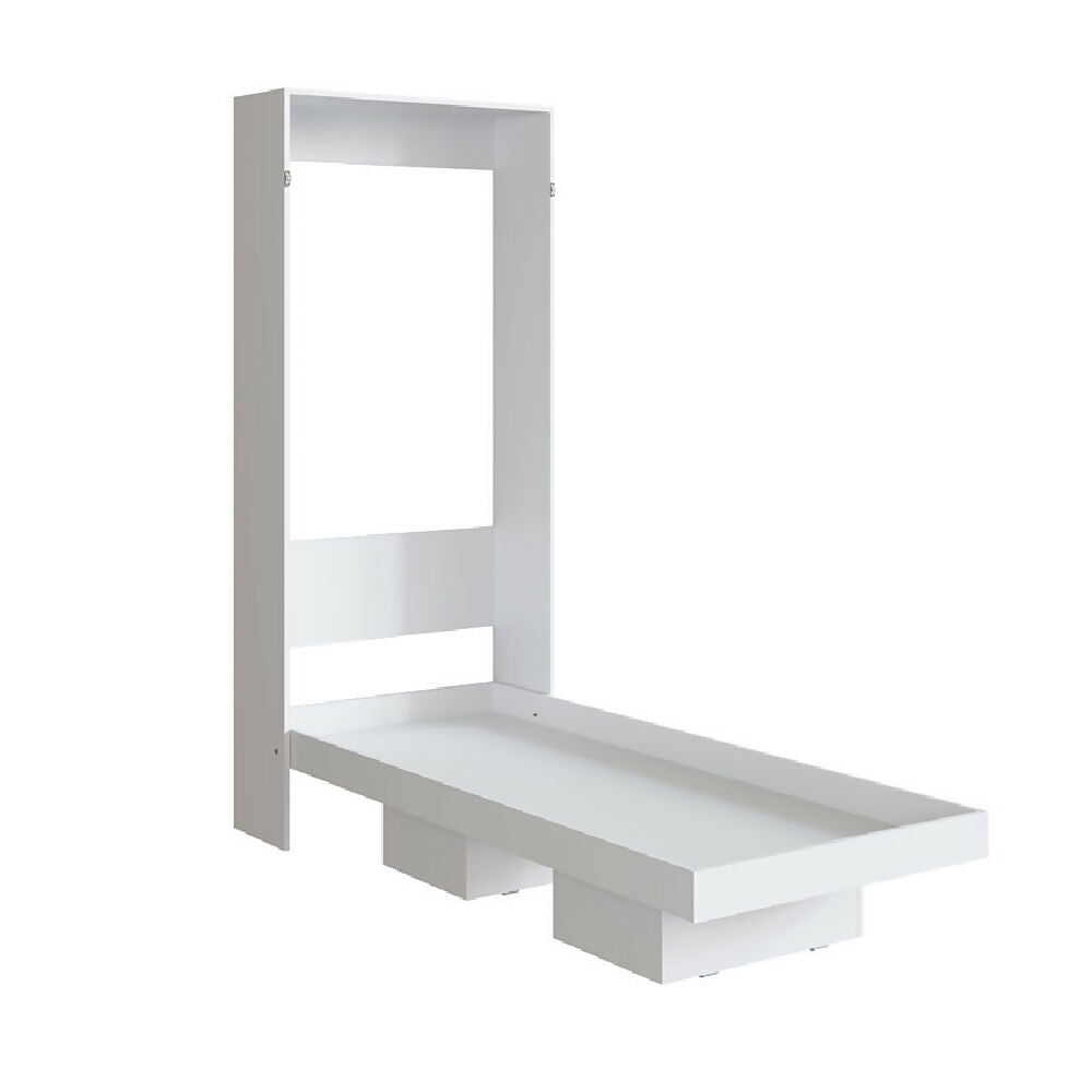 Cama Sencilla Abatible Japón, Blanca
