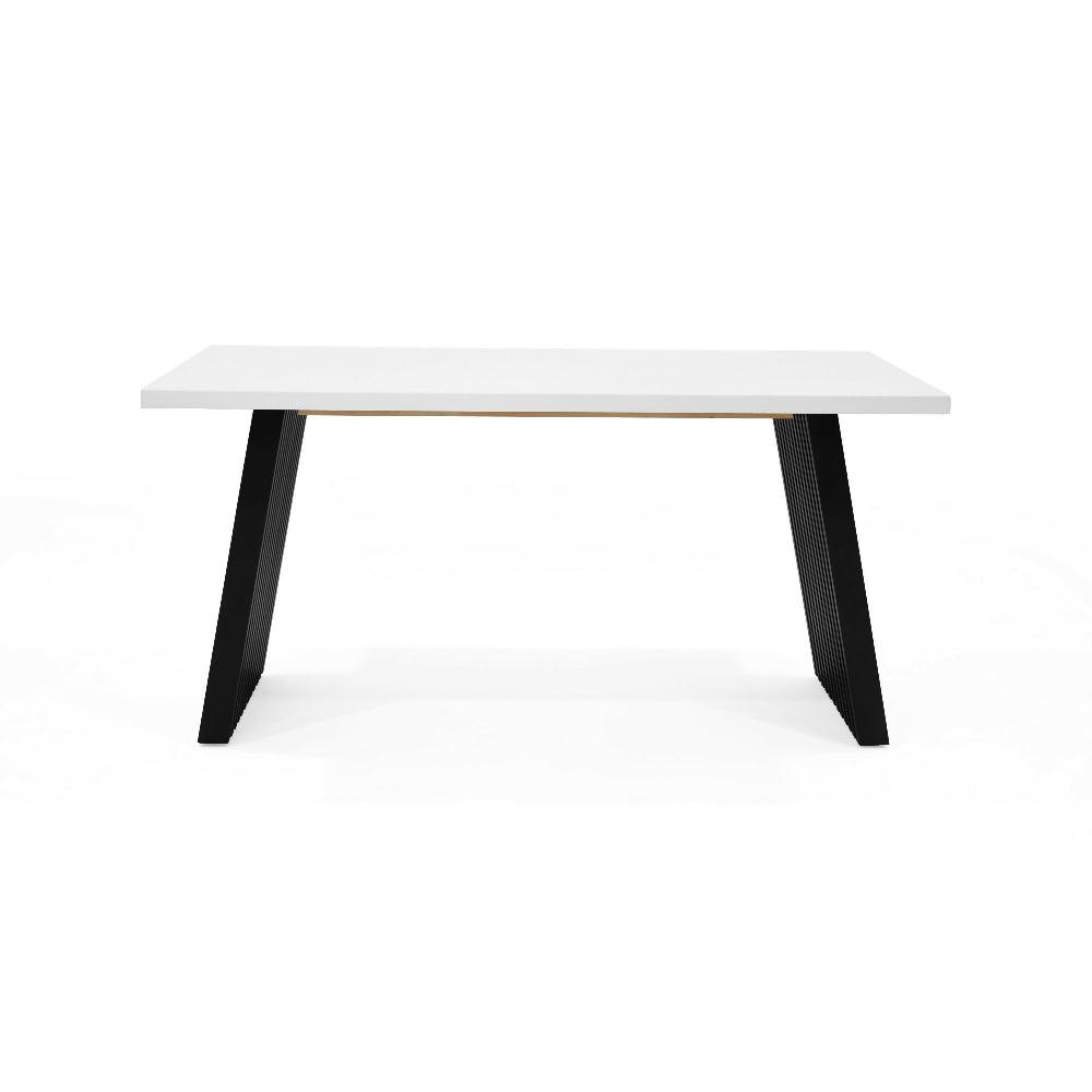 Mesa de Comedor Aragon 4 Puestos Blanco
